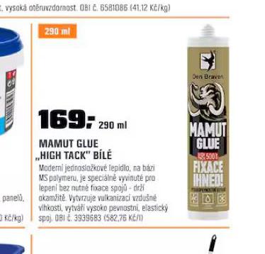 MAMUT GLUE HIGH TACK BL