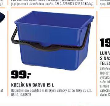 KBELK NA BARVU 15 L