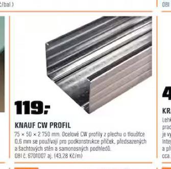 KNAUF CW PROFIL