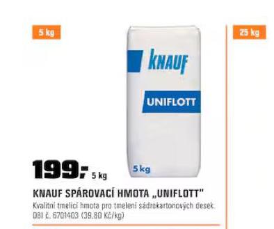 KNAUF SPROVAC HMOTA UNIFLOTT