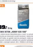 CEMIX BETON HOBBY B20