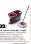 MOP VILEDA TURBO 3v1