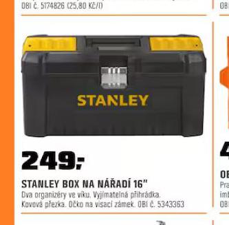 STANLEY BOX NA NAD 16"