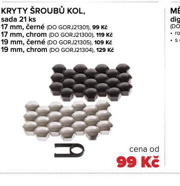 KRYTY ROUB KOL 17 MM CHROM