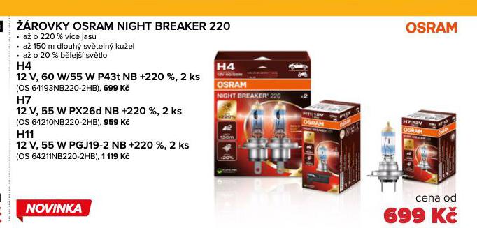 ROVKY OSRAM NIGHT BREAKER 220 H11