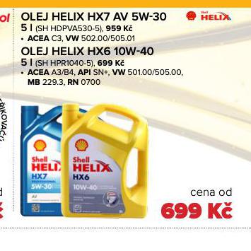 MOTOROV OLEJ HELIX HX7 AV 5W-30