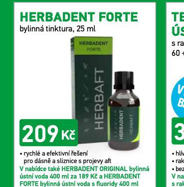 HERBADENT FORTE