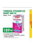 TEREZIA VITAMIN D3 BABY 400 IU