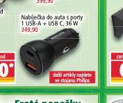 NABJEKA DO AUTA S PORTY  USB