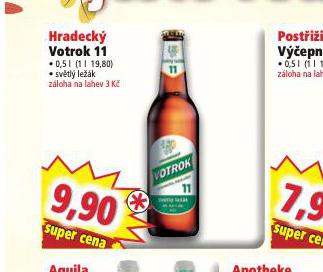 PIVO HRADECK VOTROK 11