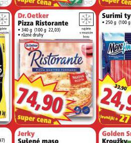 DR. OETKER PIZZA RISTORANTE