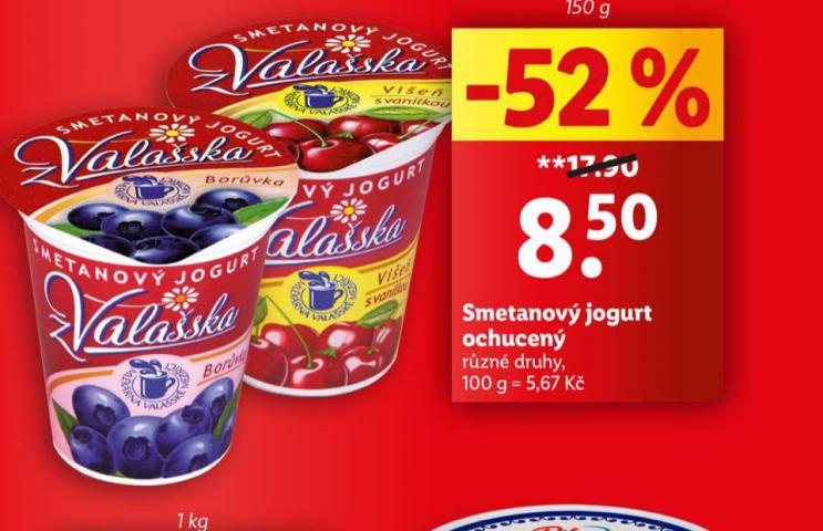 SMETANOV JOGURT OCHUCEN