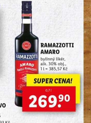 RAMAZZOTTI AMARO