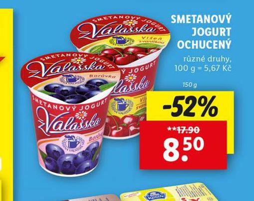 SMETANOV JOGURT OCHUCEN