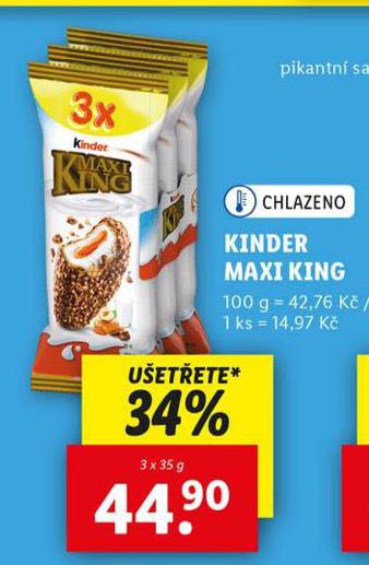 KINDER MAXI KING