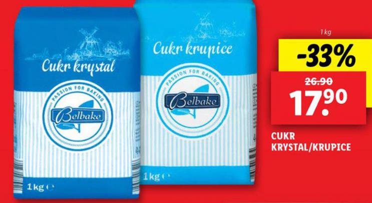 CUKR KRUPICE / KRYSTAL