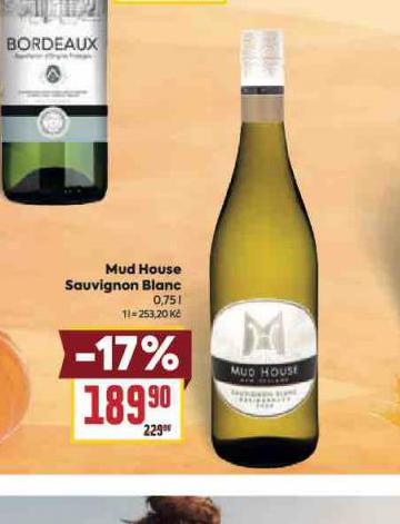 MUD HOUSE SAUVIGNON BLANC