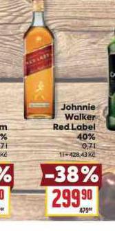 JOHNIE WALKER RED LABEL