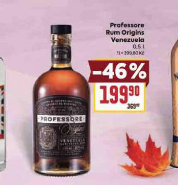 PROFESSORE RUM ORIGINS VENEZUELA