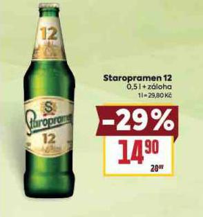 PIVO STAROPRAMEN 12