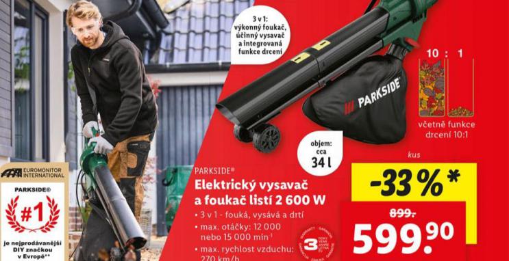 ELEKTRICK VYSAVA A FOUKA LIST 2600 W