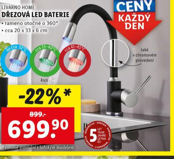 DEZOV LED BATERIE