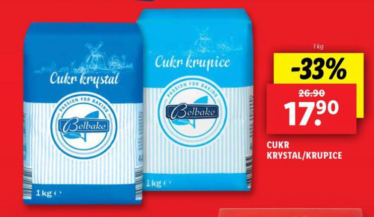 CUKR KRYSTAL / KRUPICE