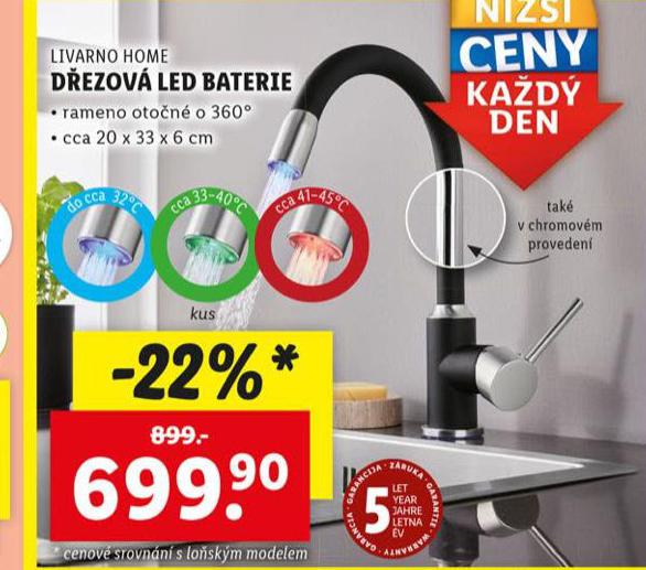 DEZOV LED BATERIE