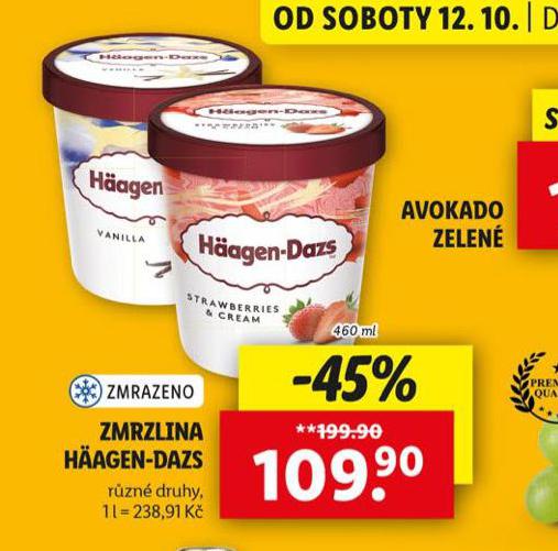 HAGEN DAZS ZMRZLINA