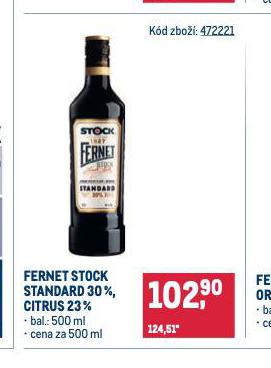 FERNET STOCK