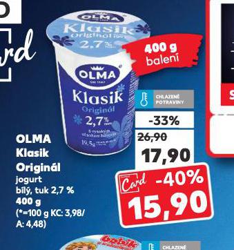 OLMAMKLASIK ORIGINL JOGURT BL