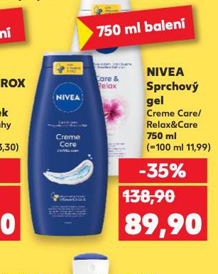 NIVEA SPRCHOV GEL