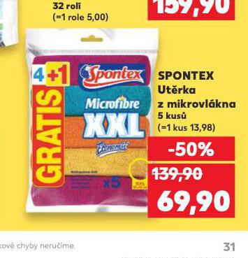 SPONTEX UTRKA Z MIKROVLKNA