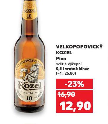 PIVO VELKOPOPOVICK KOZEL 10