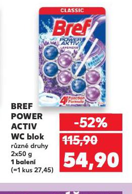 BREF POWER ACTIV WC BLOK