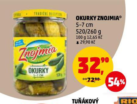 OKURKY ZNOJMIA