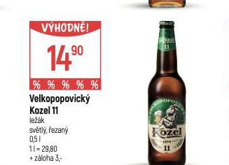 PIVO VELKOPOPOVICK KOZEL 11