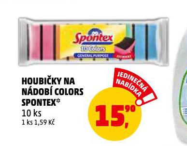 SPONTEX HOUBIKY NA NDOB