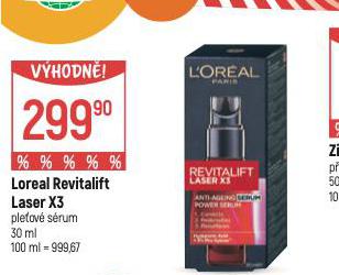 LOREAL REVIALIFT LASER X3 PLEOV SRUM