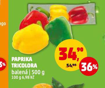 PAPRIKA TRIKOLORA