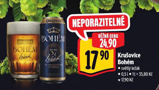 PIVO KRUOVICE BOHM