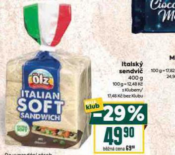 ITALSK SENDVI