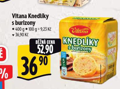 VITANA KNEDLKY S BURIZONY