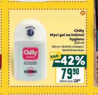 CHILLY MYC GEL NA INTIMN HYGIENU