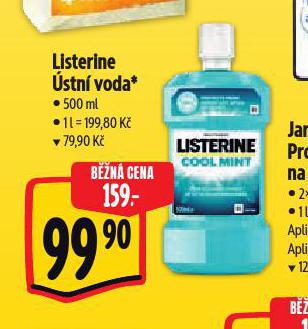 LISTERINE STN VODA