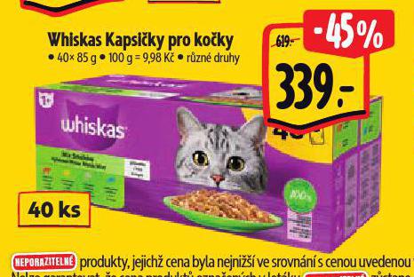 WHISKAS KAPSIKY PRO KOKY