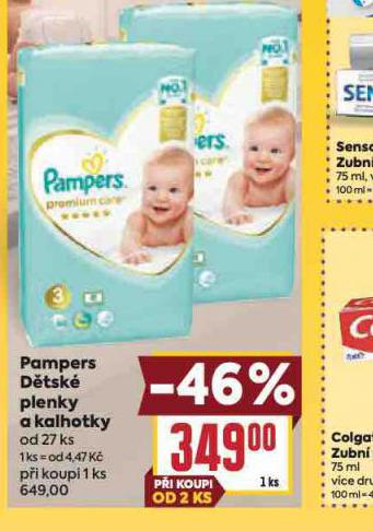 PAMPERS DTSK PLENKY