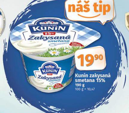 KUNN ZAKYSAN SMETANA 15%