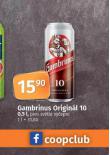 PIVO GAMBRINUS ORIGINL 10