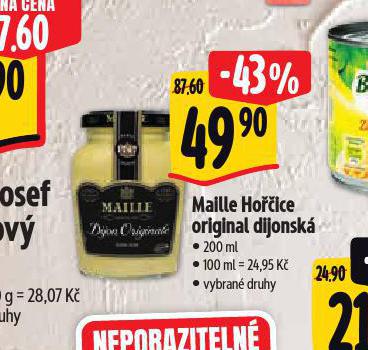 MAILLE DIJONSK HOICE